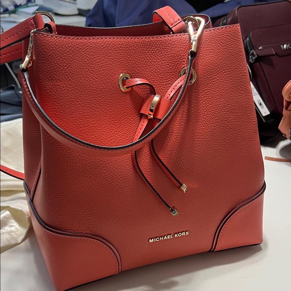Michael Kors Coral Shoulder Bag